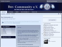 Tablet Screenshot of bus-community.eu